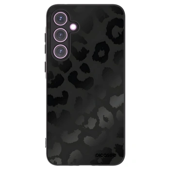Picasee crna silikonska maskica za Samsung Galaxy A35 5G A356B - Midnight Leopard