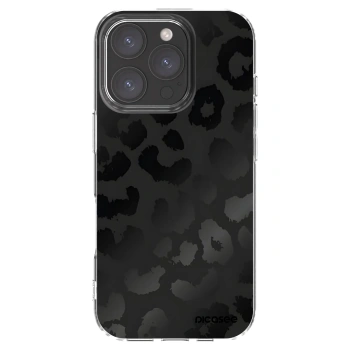 Picasee silikonska prozirna maskica za Apple iPhone 16 Pro - Midnight Leopard