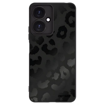 Picasee crna silikonska maskica za Xiaomi Redmi 13C 5G - Midnight Leopard