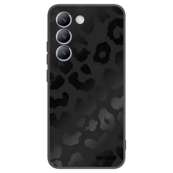 Picasee crna silikonska maskica za Vivo V40 SE 5G - Midnight Leopard