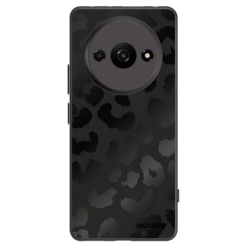 Picasee crna silikonska maskica za Xiaomi Redmi A3 - Midnight Leopard