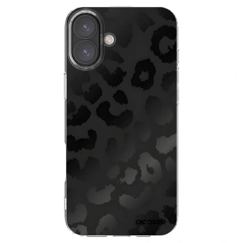 Picasee silikonska prozirna maskica za Apple iPhone 16 Plus - Midnight Leopard