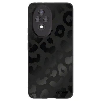 Picasee crna silikonska maskica za Honor 200 5G - Midnight Leopard