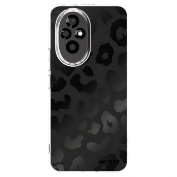 Picasee silikonska prozirna maskica za Honor 200 Pro 5G - Midnight Leopard