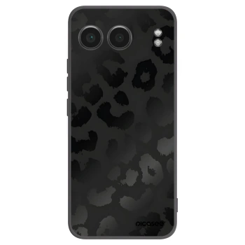 Picasee crna silikonska maskica za OnePlus Nord 4 - Midnight Leopard