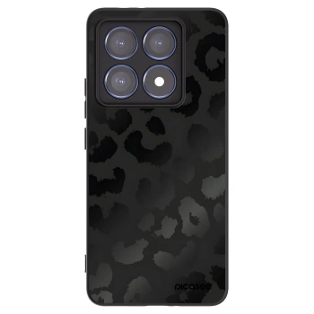 Picasee crna silikonska maskica za Xiaomi 14T Pro - Midnight Leopard