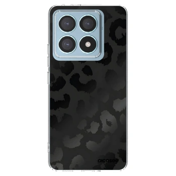Picasee silikonska prozirna maskica za Xiaomi 14T Pro - Midnight Leopard