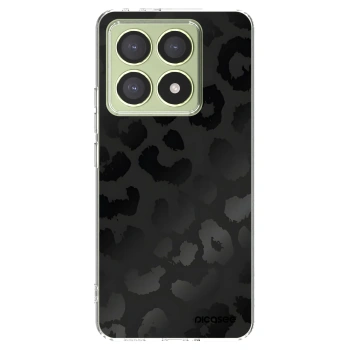 Picasee silikonska prozirna maskica za Xiaomi 14T - Midnight Leopard