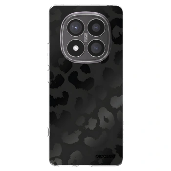 Picasee silikonska prozirna maskica za Xiaomi Redmi Note 14 Pro+ 5G - Midnight Leopard