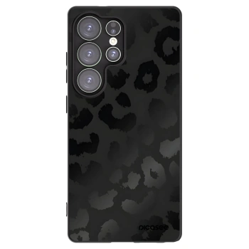 Picasee crna silikonska maskica za Samsung Galaxy S25 Ultra 5G - Midnight Leopard