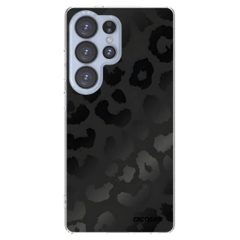 Picasee silikonska prozirna maskica za Samsung Galaxy S25 Ultra 5G - Midnight Leopard
