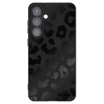 Picasee crna silikonska maskica za Samsung Galaxy S25+ 5G - Midnight Leopard