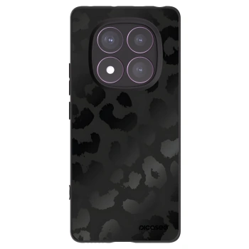 Picasee crna silikonska maskica za Xiaomi Redmi Note 14 Pro 4G - Midnight Leopard