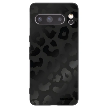Picasee crna silikonska maskica za Google Pixel 8 Pro - Midnight Leopard