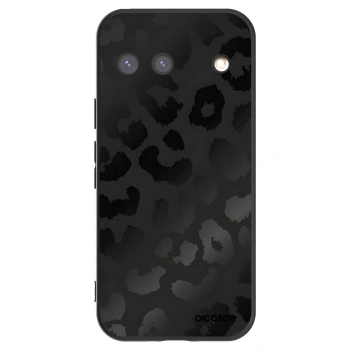 Picasee crna silikonska maskica za Google Pixel 9 - Midnight Leopard