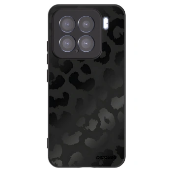Picasee crna silikonska maskica za Xiaomi 15 - Midnight Leopard