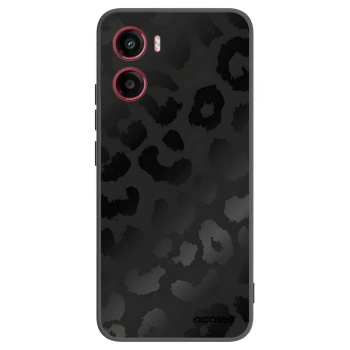 Picasee crna silikonska maskica za Motorola Moto G05 - Midnight Leopard