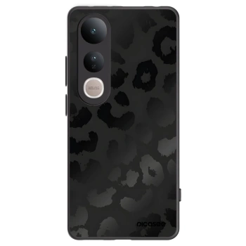 Picasee crna silikonska maskica za Vivo V50 Lite 5G - Midnight Leopard
