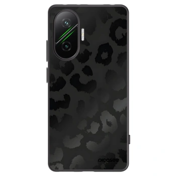 Picasee crna silikonska maskica za Xiaomi Poco F7 5G - Midnight Leopard