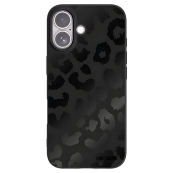 Picasee crna silikonska maskica za Apple iPhone 17 - Midnight Leopard
