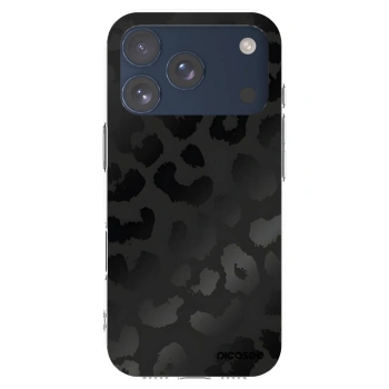 Picasee silikonska prozirna maskica za Apple iPhone 17 Pro - Midnight Leopard