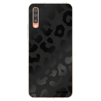 Picasee silikonska prozirna maskica za Samsung Galaxy A70 A705F - Midnight Leopard