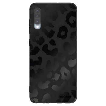 Picasee crna silikonska maskica za Samsung Galaxy A70 A705F - Midnight Leopard