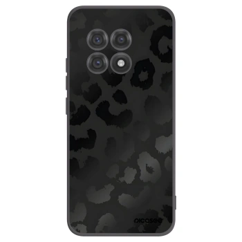 Picasee crna silikonska maskica za OnePlus 13R 5G - Midnight Leopard