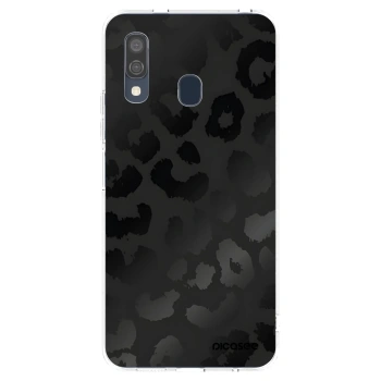 Picasee silikonska prozirna maskica za Samsung Galaxy A40 A405F - Midnight Leopard