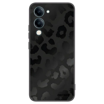 Picasee crna silikonska maskica za Vivo Y29s 5G - Midnight Leopard