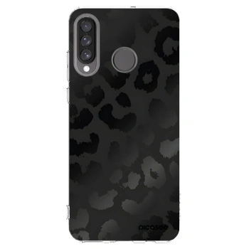 Picasee silikonska prozirna maskica za Huawei P30 Lite - Midnight Leopard