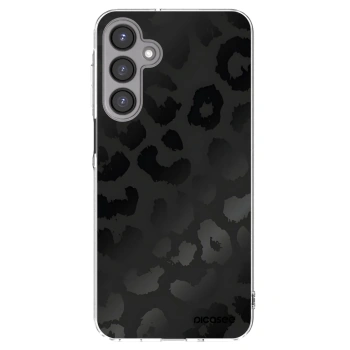 Picasee silikonska prozirna maskica za Samsung Galaxy A16 4G - Midnight Leopard