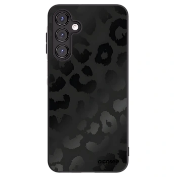 Picasee crna silikonska maskica za Samsung Galaxy A16 4G - Midnight Leopard