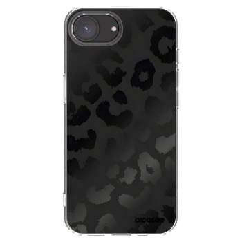Picasee silikonska prozirna maskica za Apple iPhone 17e - Midnight Leopard