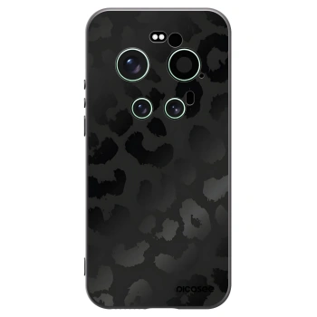 Picasee crna silikonska maskica za Xiaomi 17 Ultra - Midnight Leopard