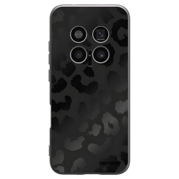 Picasee crna silikonska maskica za Honor Magic8 Pro 5G - Midnight Leopard
