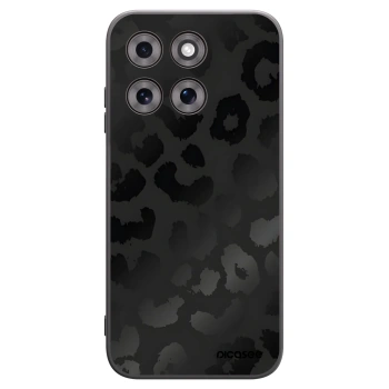 Picasee crna silikonska maskica za Motorola Moto G77 - Midnight Leopard