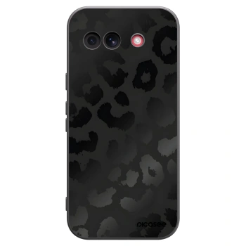 Picasee crna silikonska maskica za Google Pixel 10a - Midnight Leopard