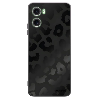 Picasee crna silikonska maskica za Motorola Moto G06 - Midnight Leopard