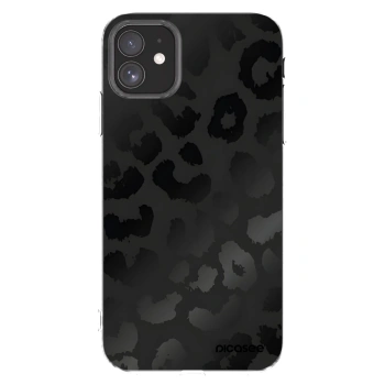 Picasee silikonska prozirna maskica za Apple iPhone 11 - Midnight Leopard