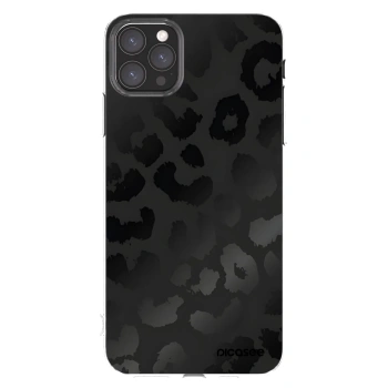 Picasee silikonska prozirna maskica za Apple iPhone 11 Pro Max - Midnight Leopard