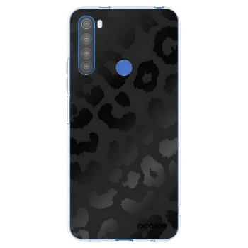 Picasee silikonska prozirna maskica za Xiaomi Redmi Note 8T - Midnight Leopard