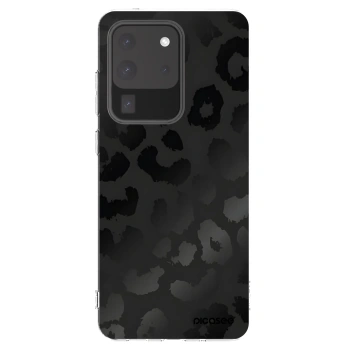 Picasee silikonska prozirna maskica za Samsung Galaxy S20 Ultra 5G G988F - Midnight Leopard