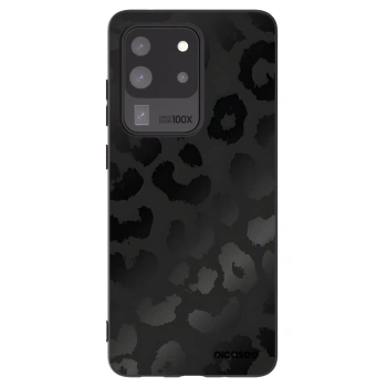 Picasee crna silikonska maskica za Samsung Galaxy S20 Ultra 5G G988F - Midnight Leopard