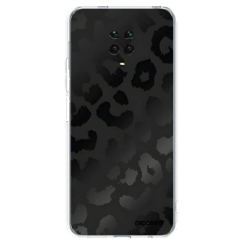 Picasee silikonska prozirna maskica za Xiaomi Redmi Note 9 Pro - Midnight Leopard