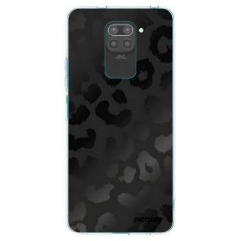 Picasee crna silikonska maskica za Xiaomi Redmi Note 9 - Midnight Leopard