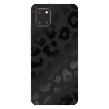 Picasee silikonska prozirna maskica za Samsung Galaxy Note 10 Lite N770F - Midnight Leopard