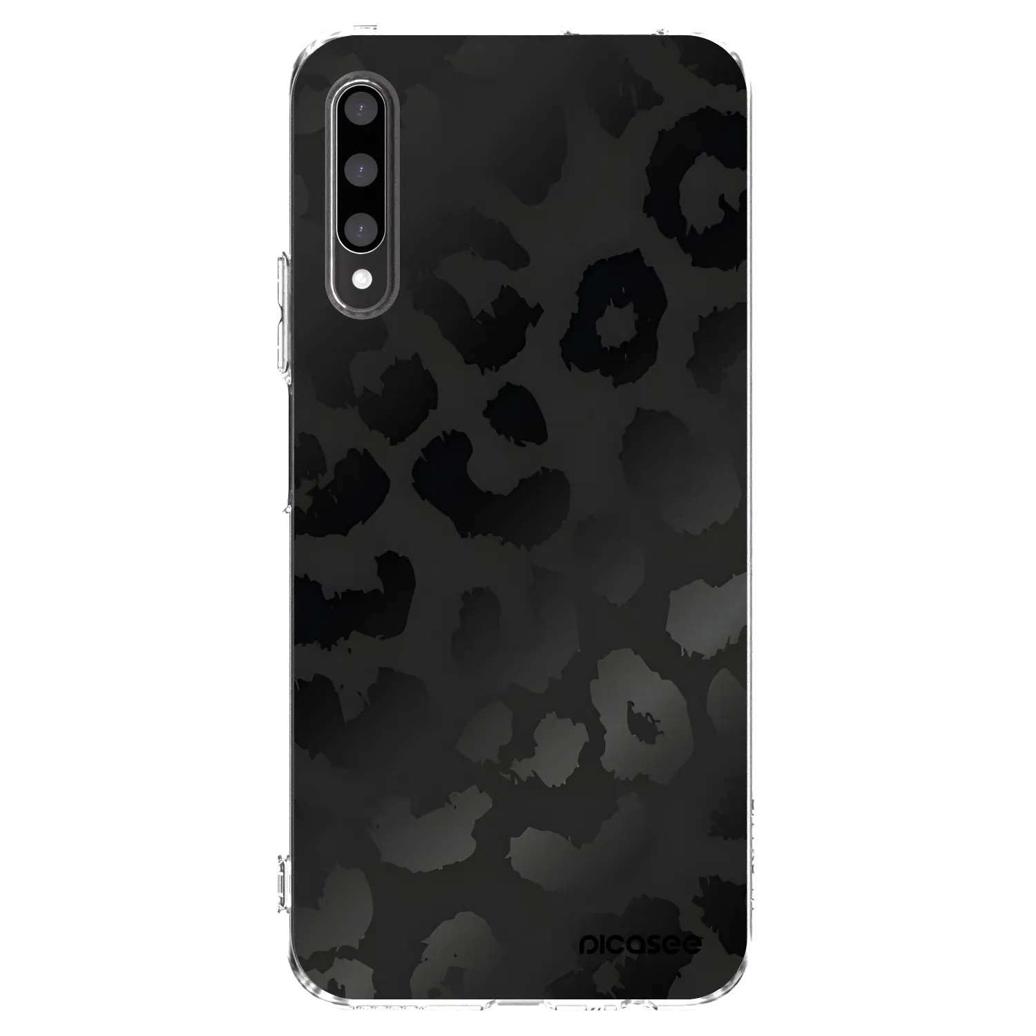 Picasee silikonska prozirna maskica za Honor 9X Pro - Midnight Leopard