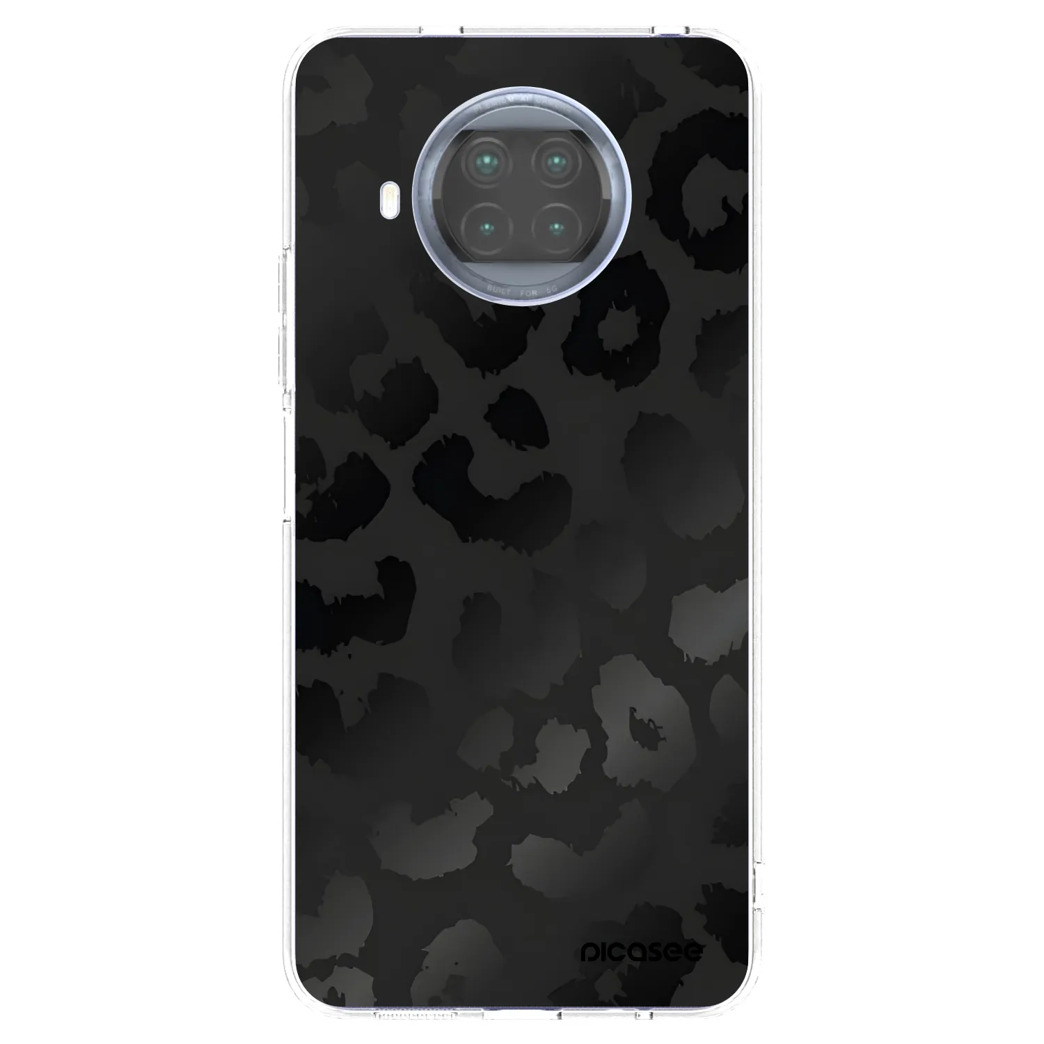 Picasee silikonska prozirna maskica za Xiaomi Mi 10T Lite - Midnight Leopard