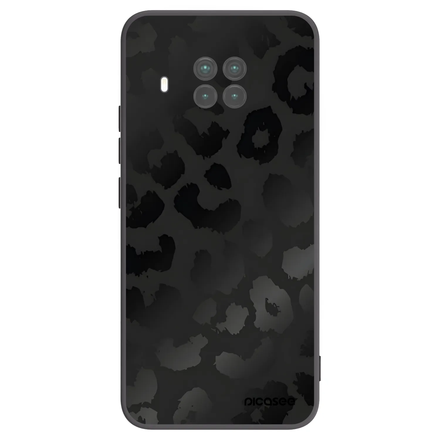 Picasee crna silikonska maskica za Xiaomi Mi 10T Lite - Midnight Leopard